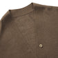 Classic V-neck Short-sleeved Wool-blend Cardigan