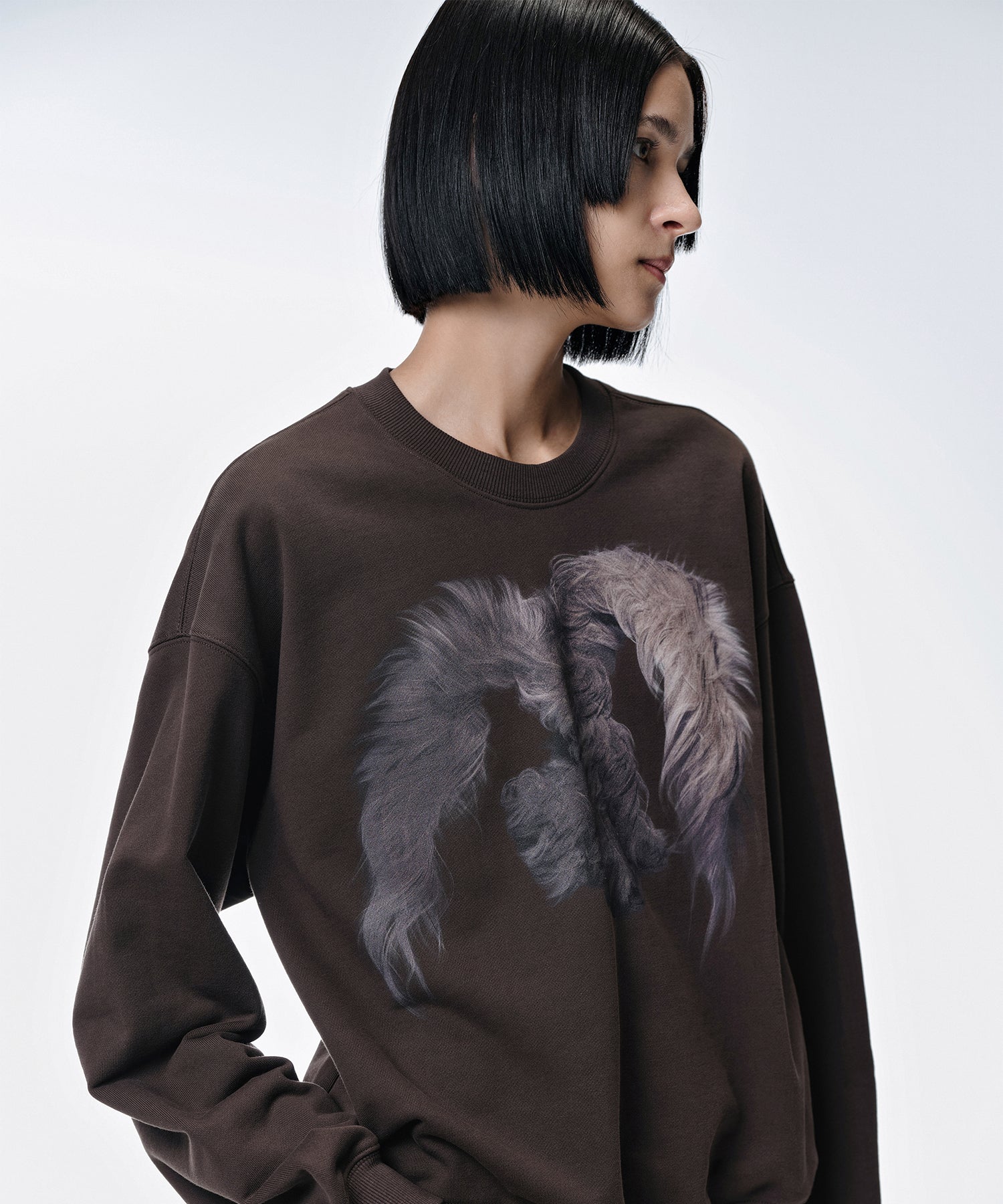 Blowing Rabbit-print Cotton Sweatshirt – JNBY ONLINE STORE