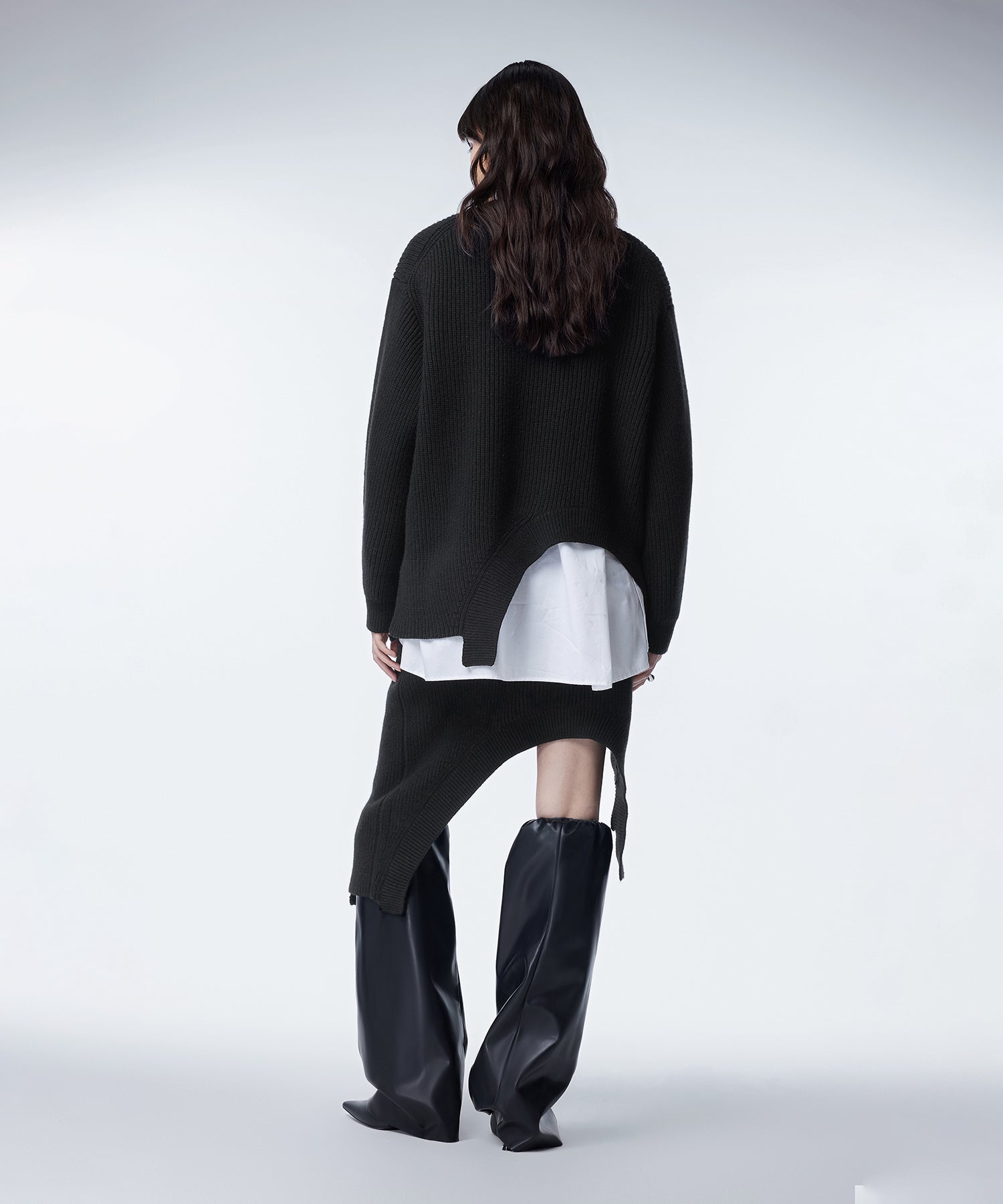 Arc-hem Crew-neck Sweater – JNBY ONLINE STORE