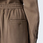 Drawstring-waist Wide-leg Trousers
