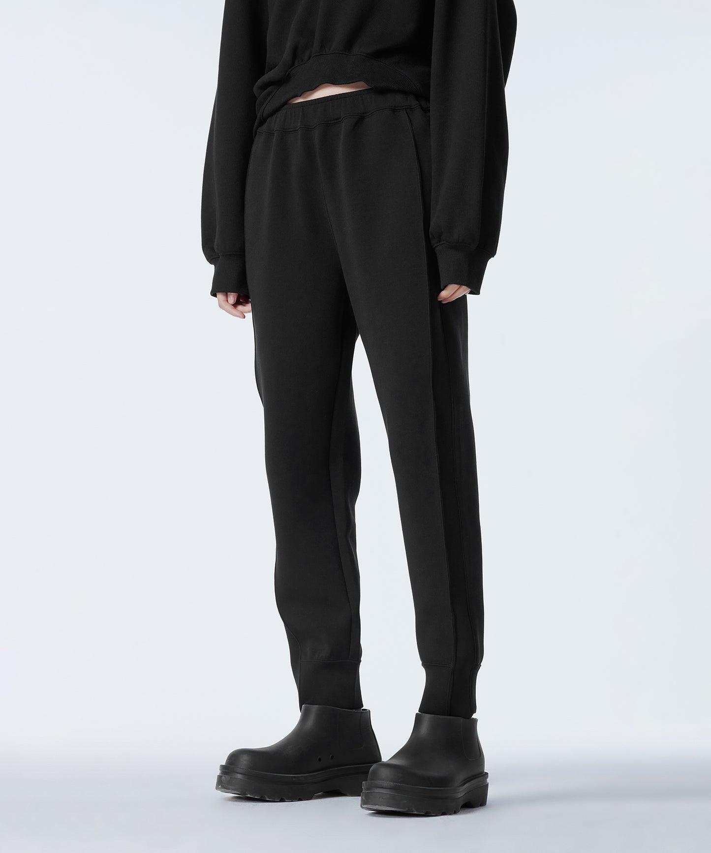 Sporty Tapered-leg Track Pants