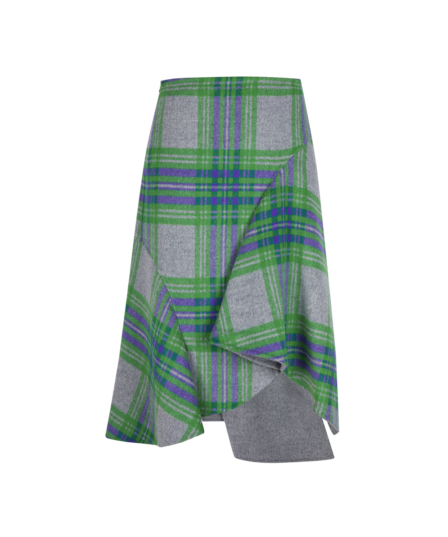 Plaid Double-sided Fishtail Skirt – JNBY ONLINE STORE