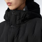 Bumpy Quilted Down Hooded Coat