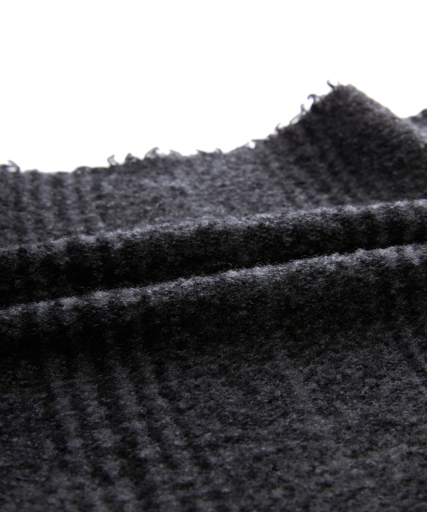 3D Plaid Wool Scarf