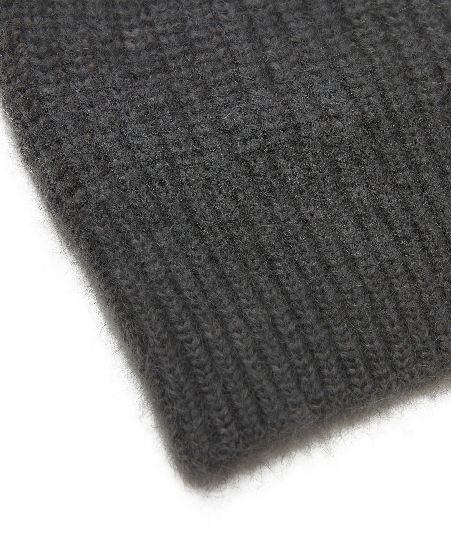 Ribbed Solid-color Beanie