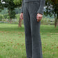 HOME Chenille Loose-fit Trousers