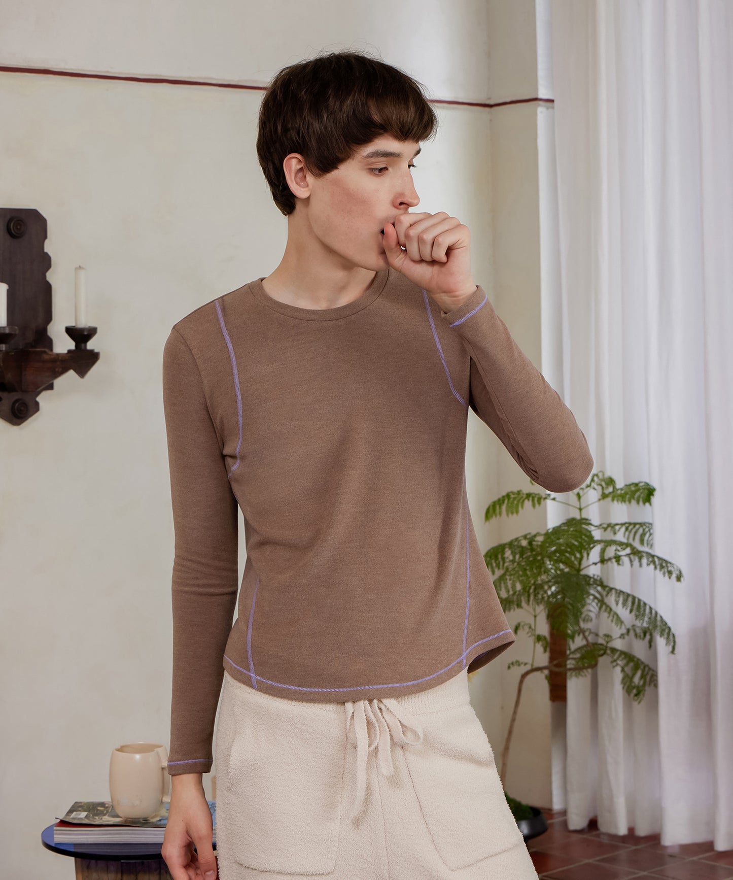 HOME Comfortable Slim-fit Top