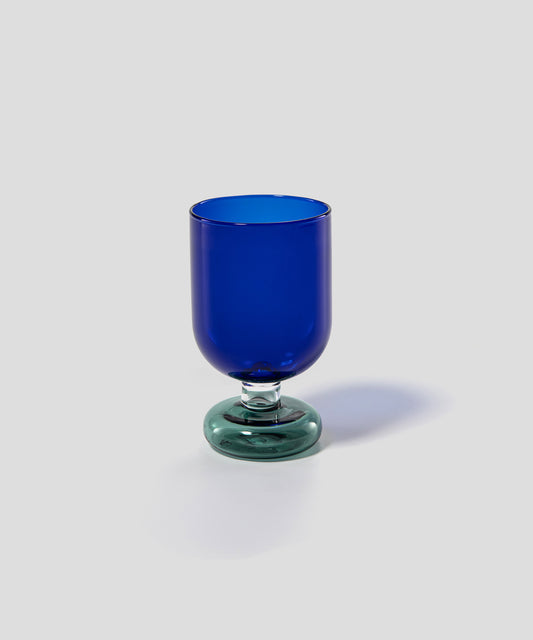 HOME Ellipsoid-shaped Glass Stem Cup