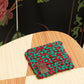HOME Plush Tape Yarn Coaster