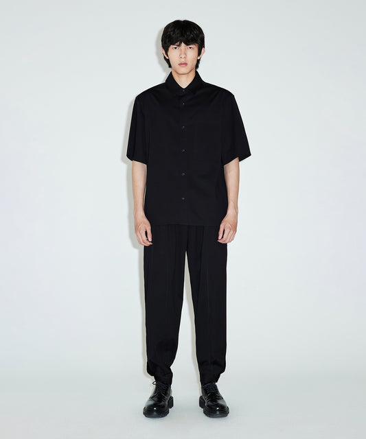 [CROQUIS]Essential Relaxed-fit Stretch Shirt