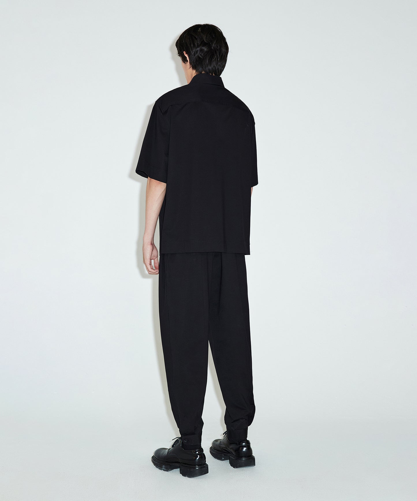 [CROQUIS]Essential Relaxed-fit Stretch Shirt