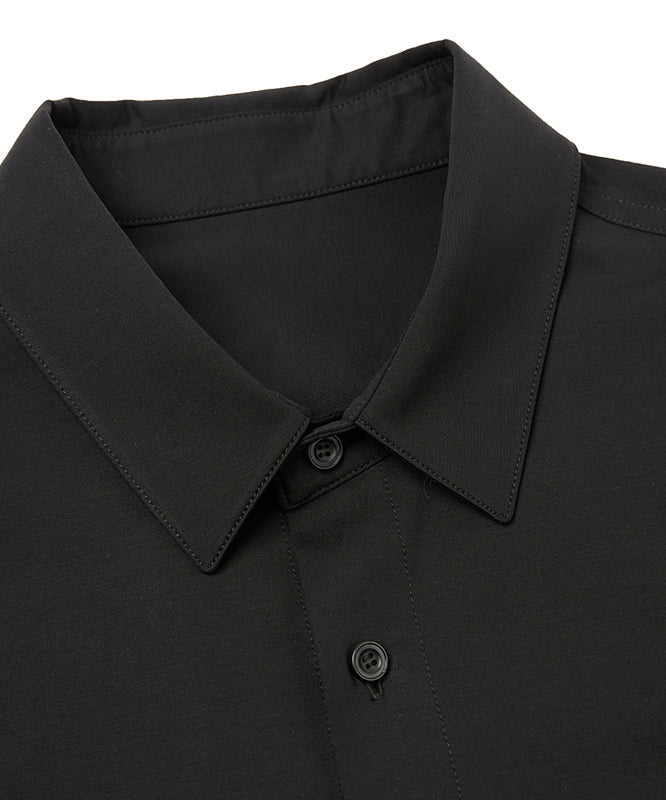 [CROQUIS]Essential Relaxed-fit Stretch Shirt