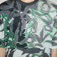 [CROQUIS]Breathable Botanical-print T-shirt