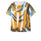 [CROQUIS]Hand-painted Abstract Tiger T-shirt