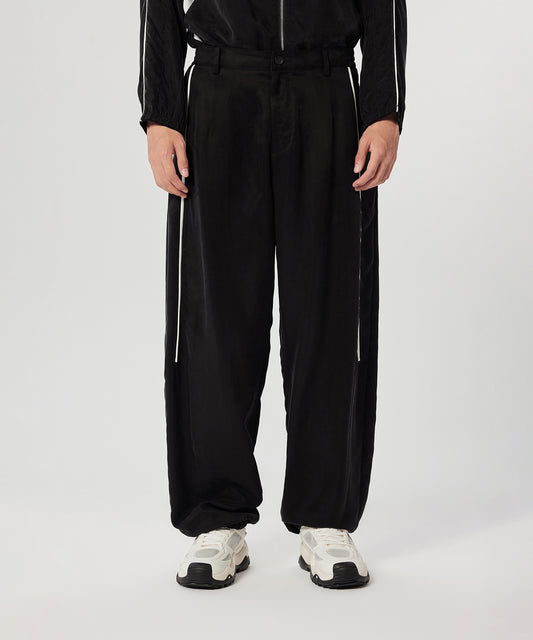 [CROQUIS]Sandwashed Side Line Track Pants