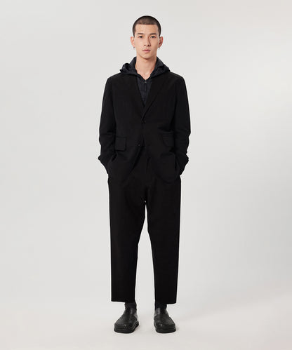 [CROQUIS]Tucked-waist Tapered Trousers