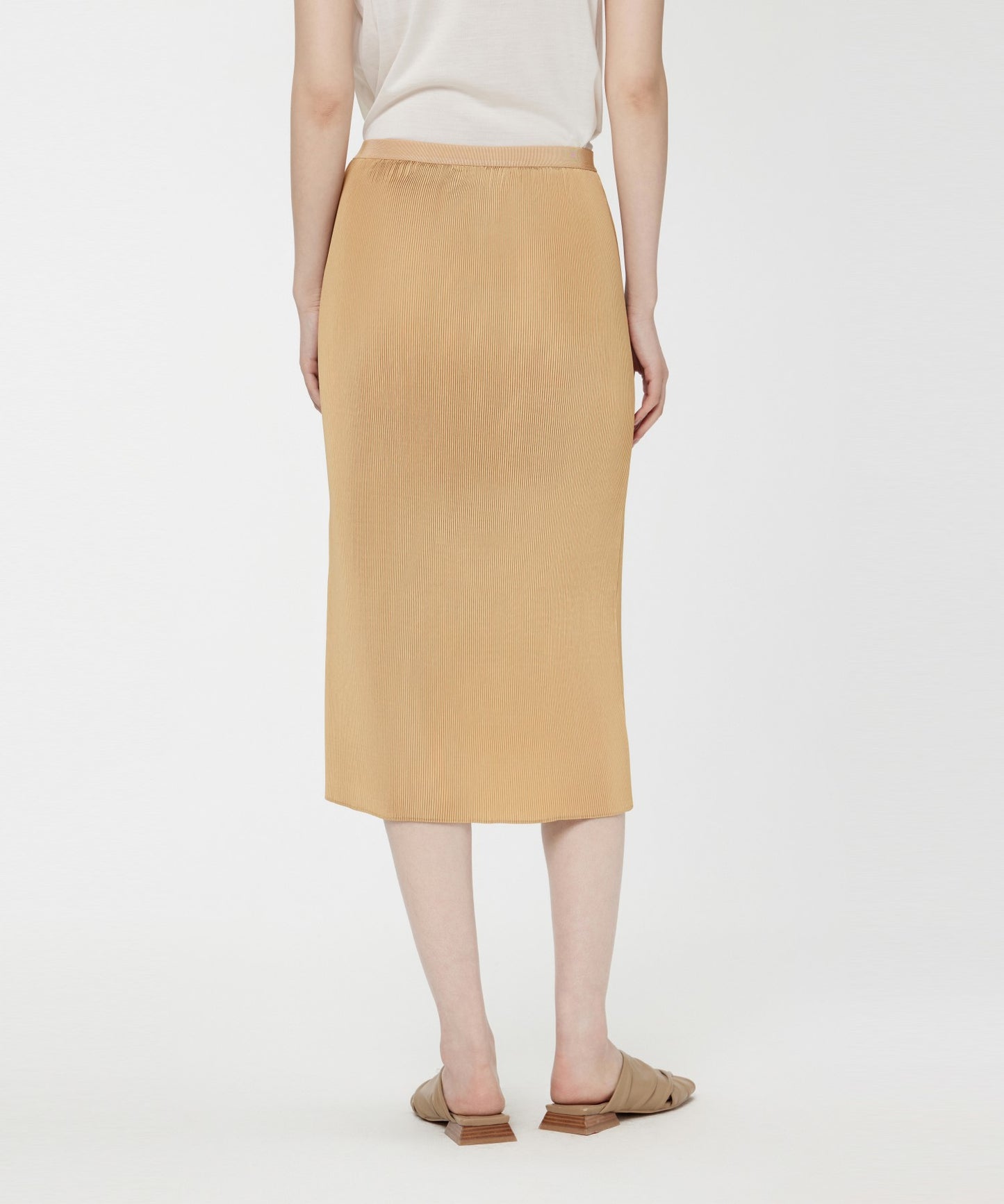 Ultra-Fine Pleated Polyester Skirt