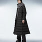 Mermaid Silhouette Long Down Coat