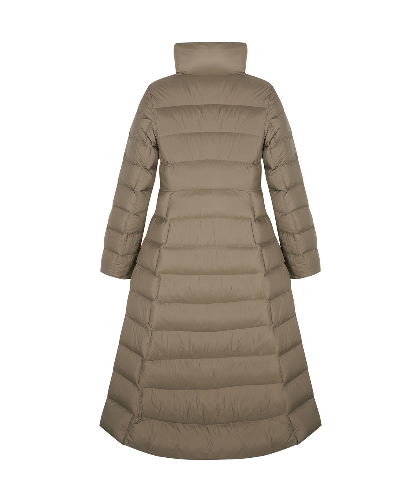 Mermaid Silhouette Long Down Coat