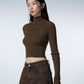 Slim-Fit Cropped Sweater