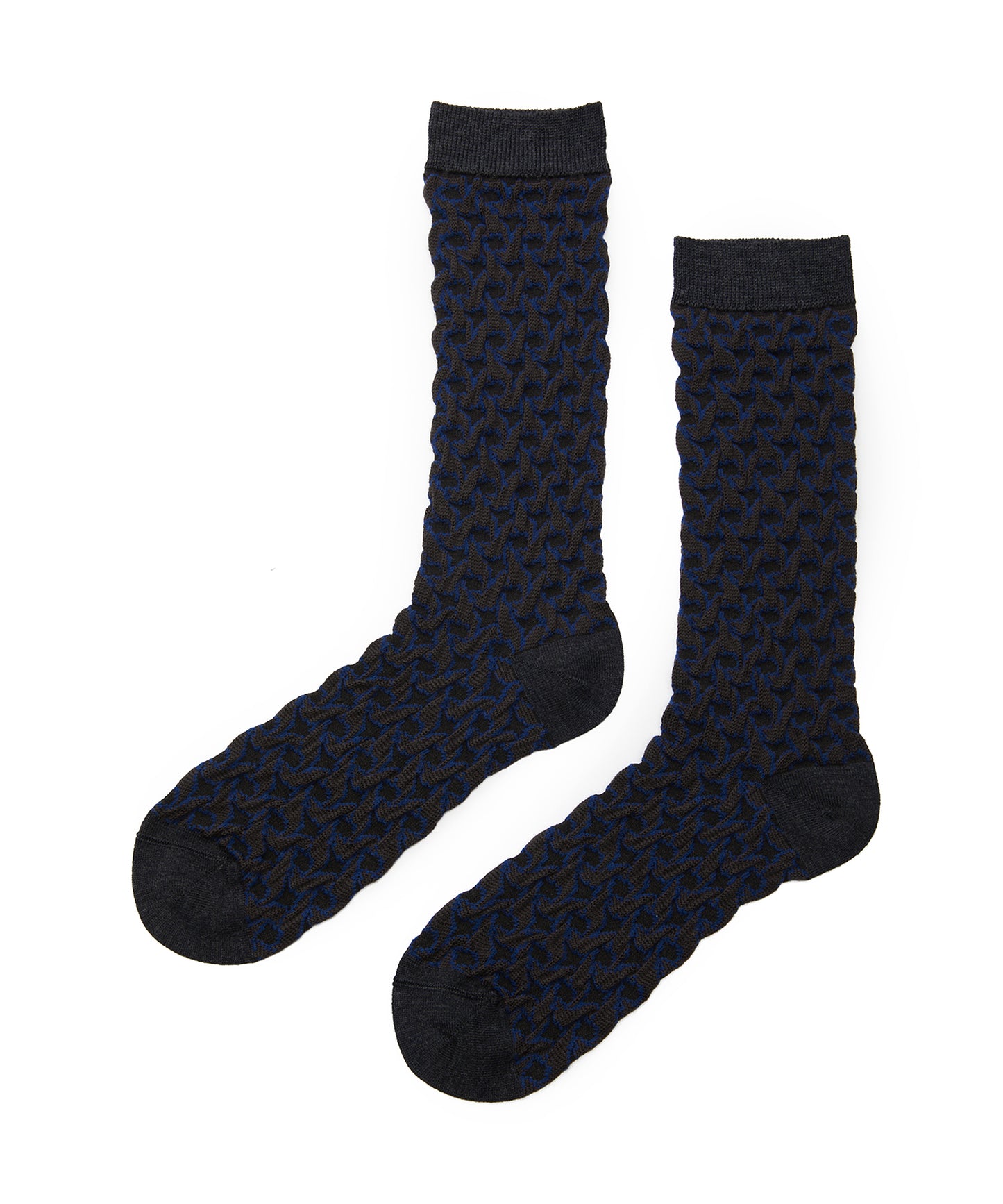 Textured Jacquard Socks
