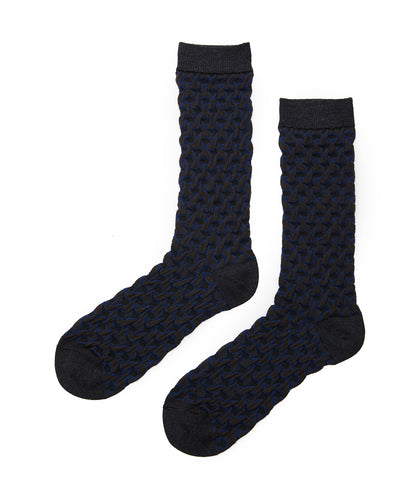 Textured Jacquard Socks