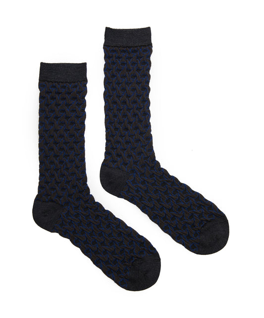 Textured Jacquard Socks