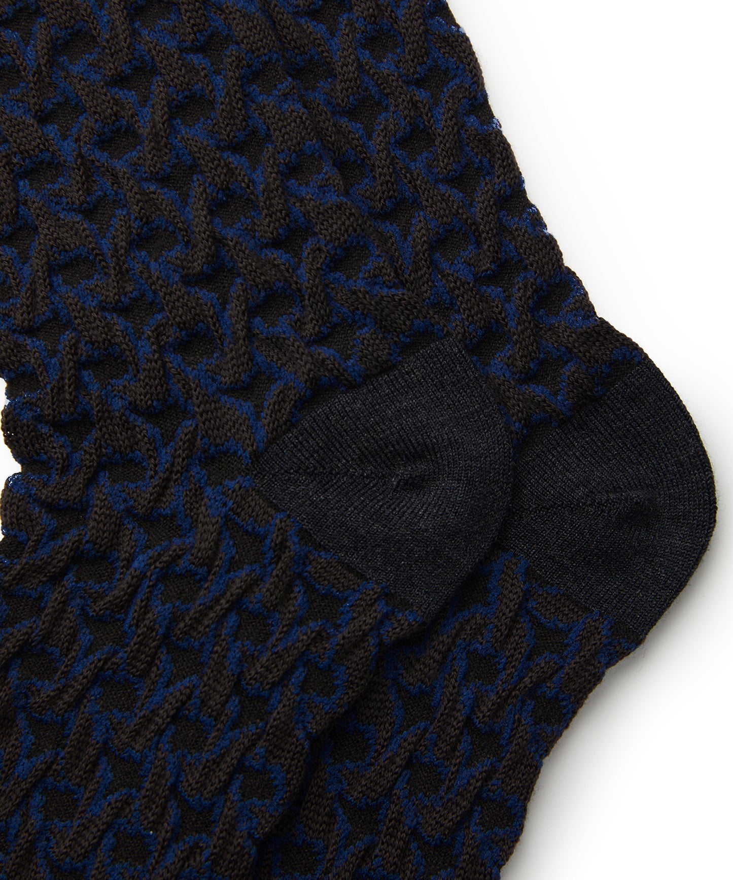 Textured Jacquard Socks