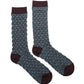 Textured Jacquard Socks