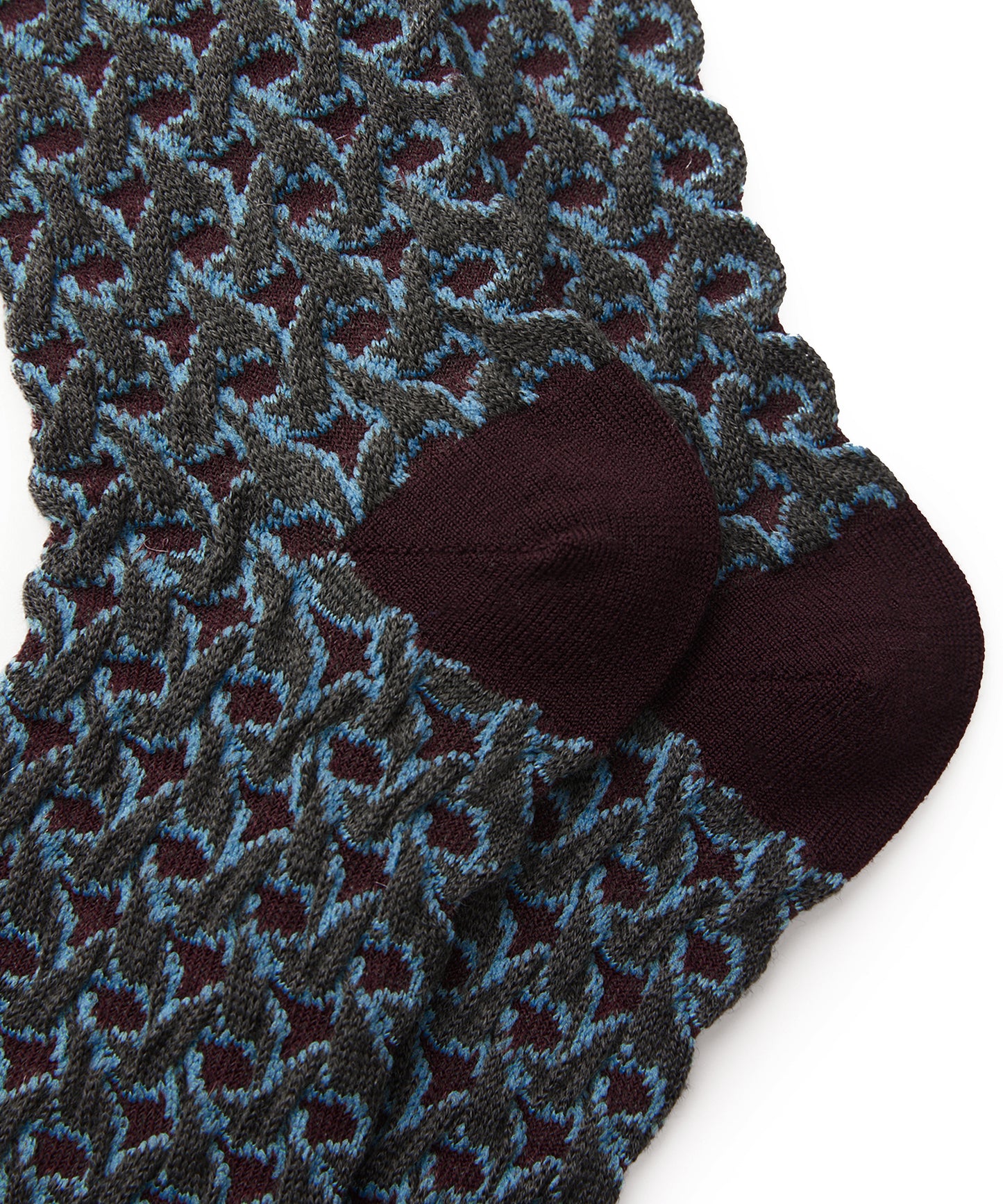 Textured Jacquard Socks