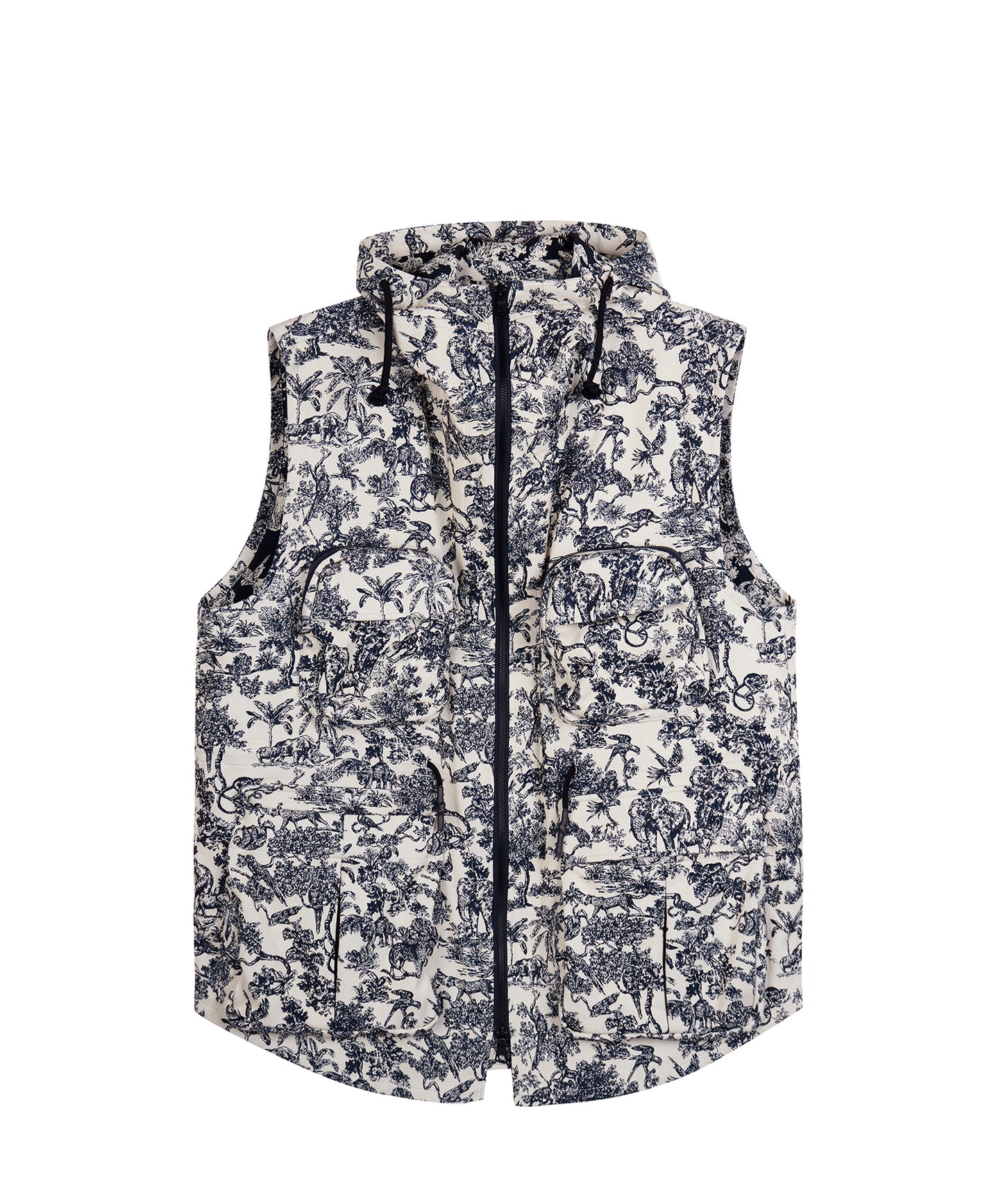 [CROQUIS]Stylish Workwear Hooded Vest