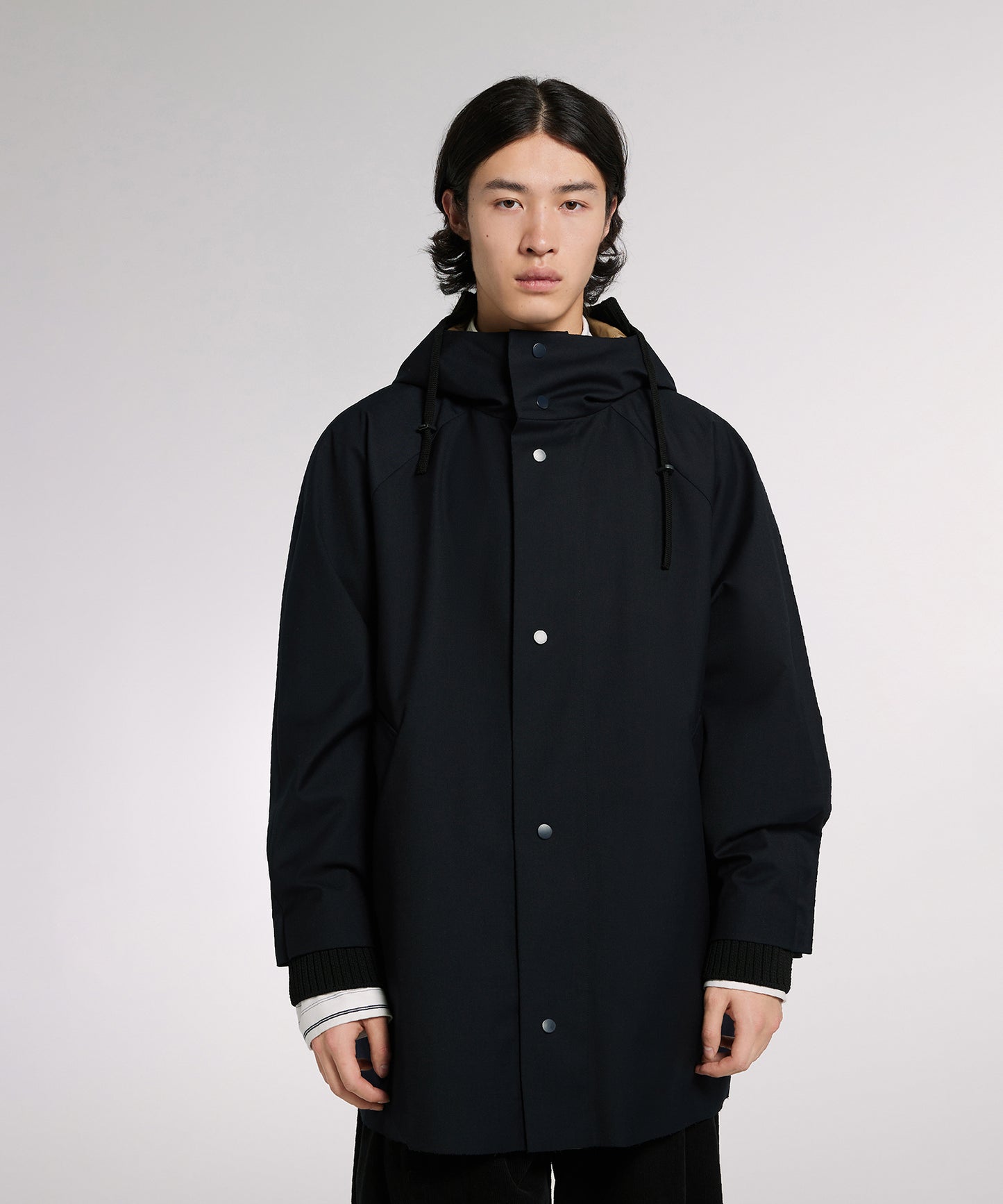 [CROQUIS]Smart-casual Hooded Coat