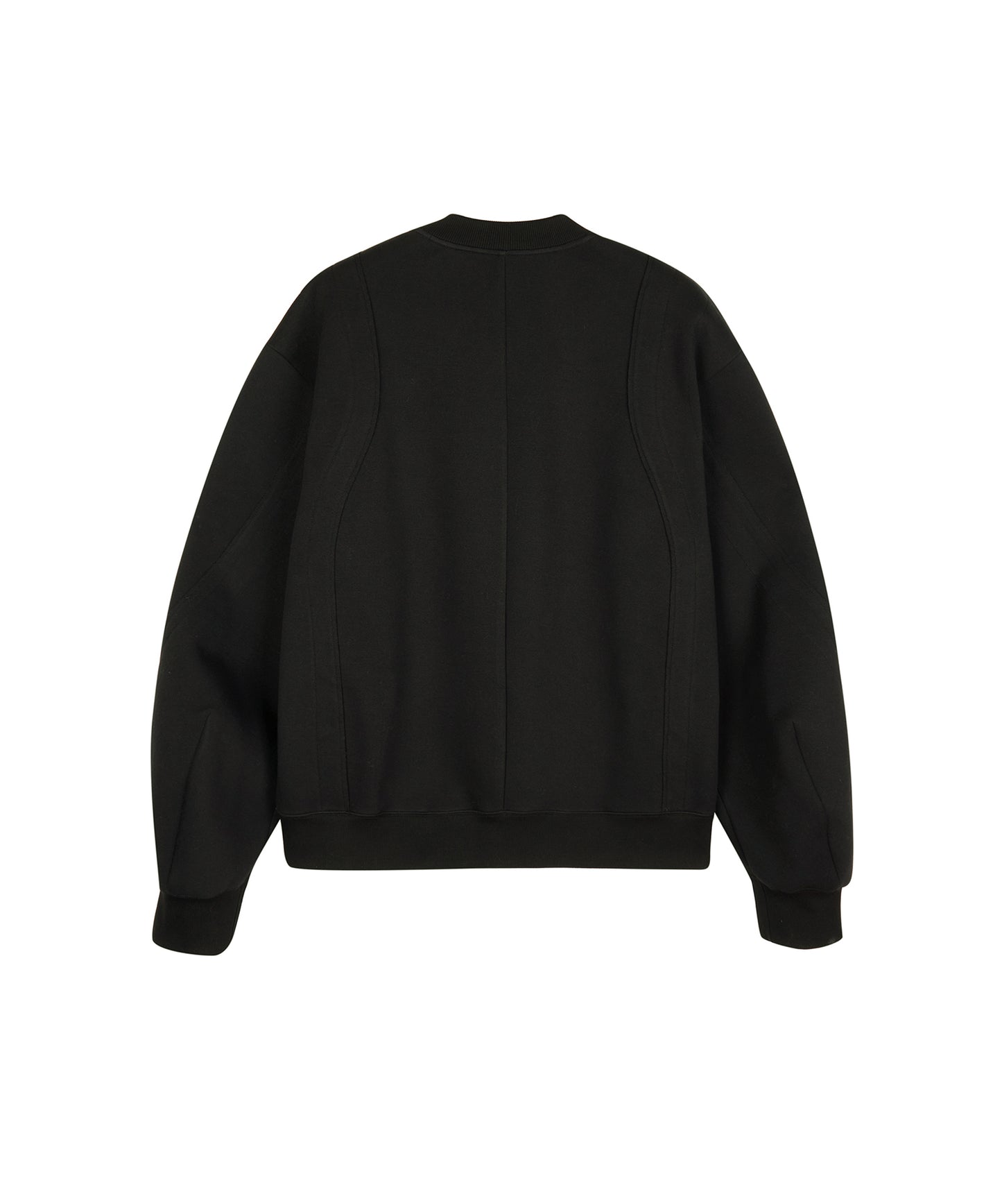 [CROQUIS]Curved Accent Logo Sweatshirt