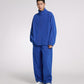 [CROQUIS]Double-zip Fleece Wide Pants