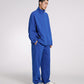 [CROQUIS]Double-zip Fleece Wide Pants