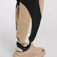 [CROQUIS]Color-block Zip-slit Jogger Pants