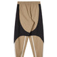 [CROQUIS]Color-block Zip-slit Jogger Pants