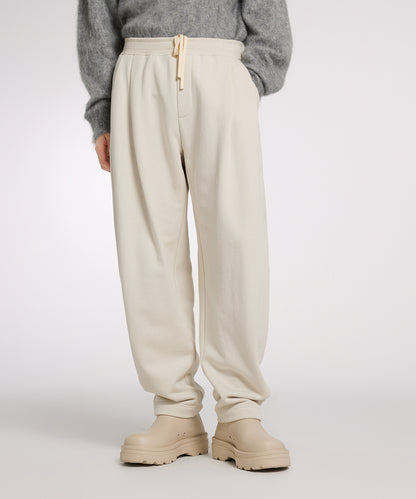 [CROQUIS]Relaxed-fit Tuck Sweatpants