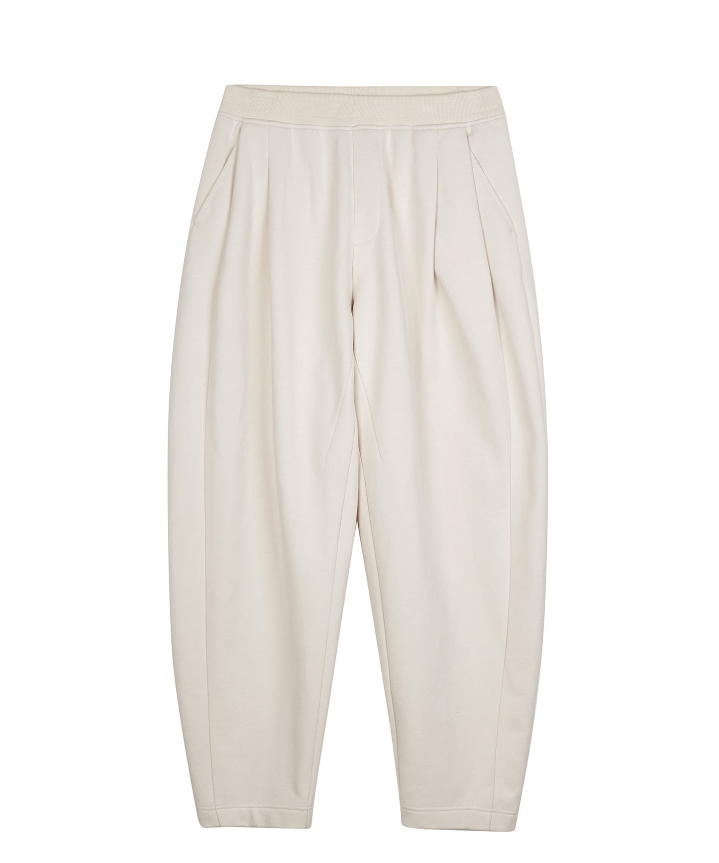 [CROQUIS]Relaxed-fit Tuck Sweatpants