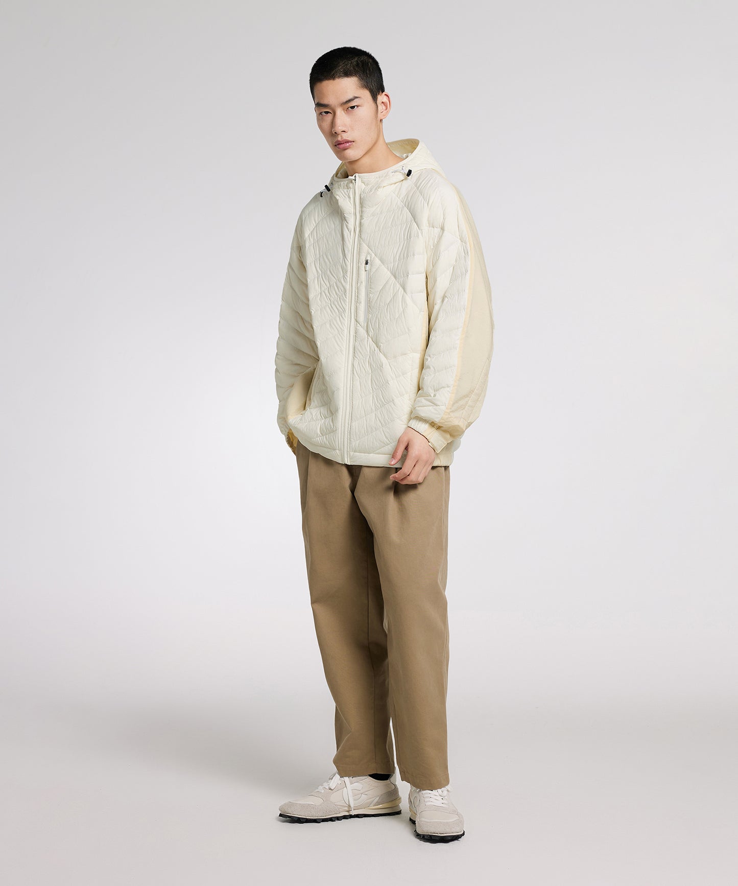 [CROQUIS]Essential Tuck Tapered Pants