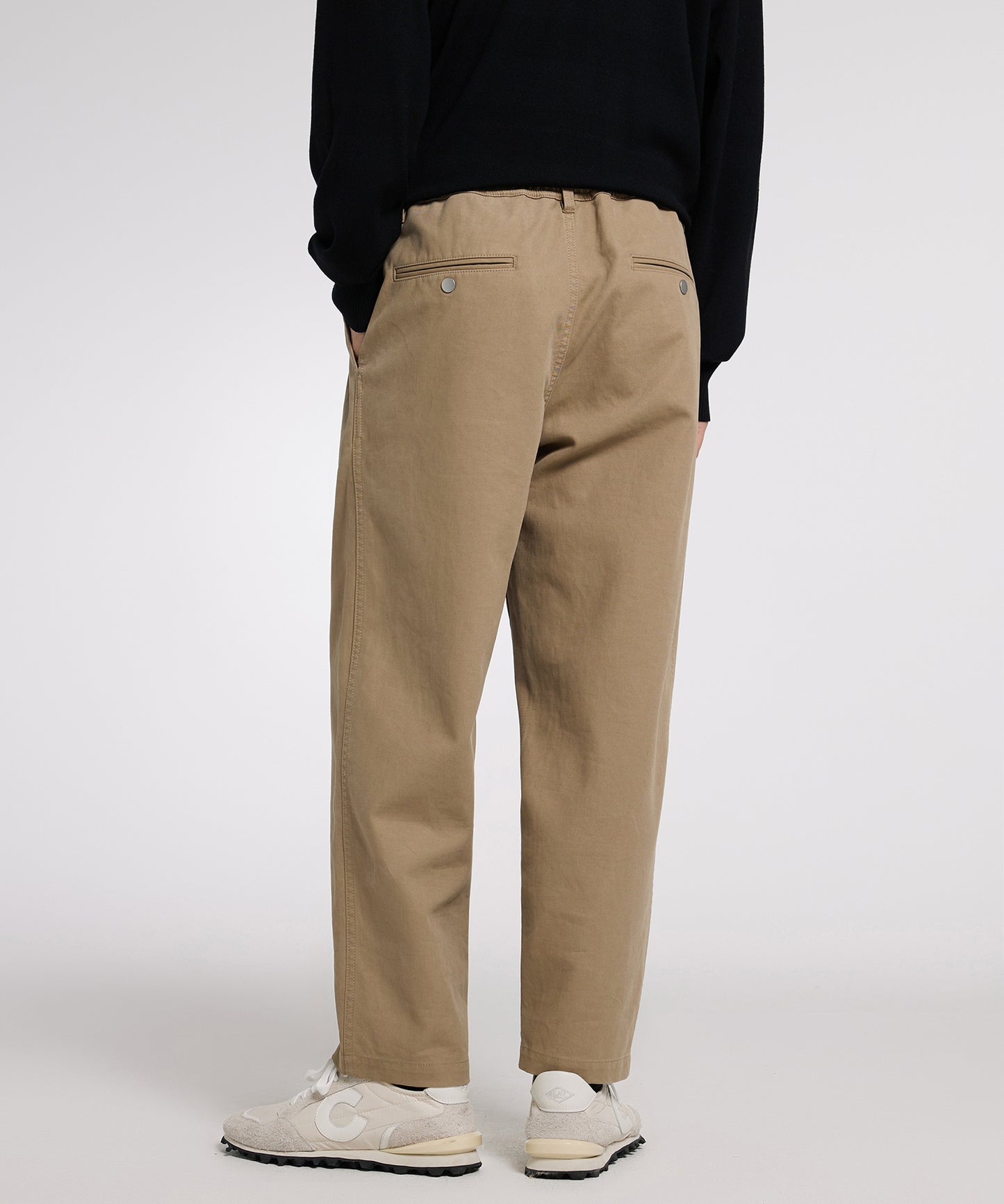 [CROQUIS]Essential Tuck Tapered Pants