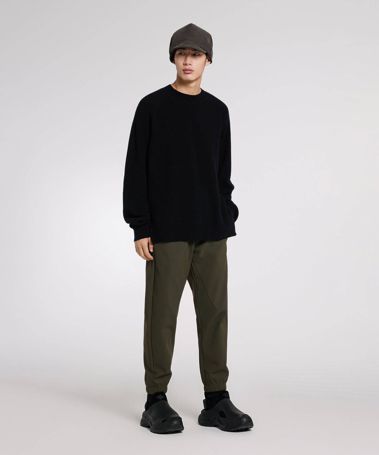 [CROQUIS]Versatile Warm Tapered Pants