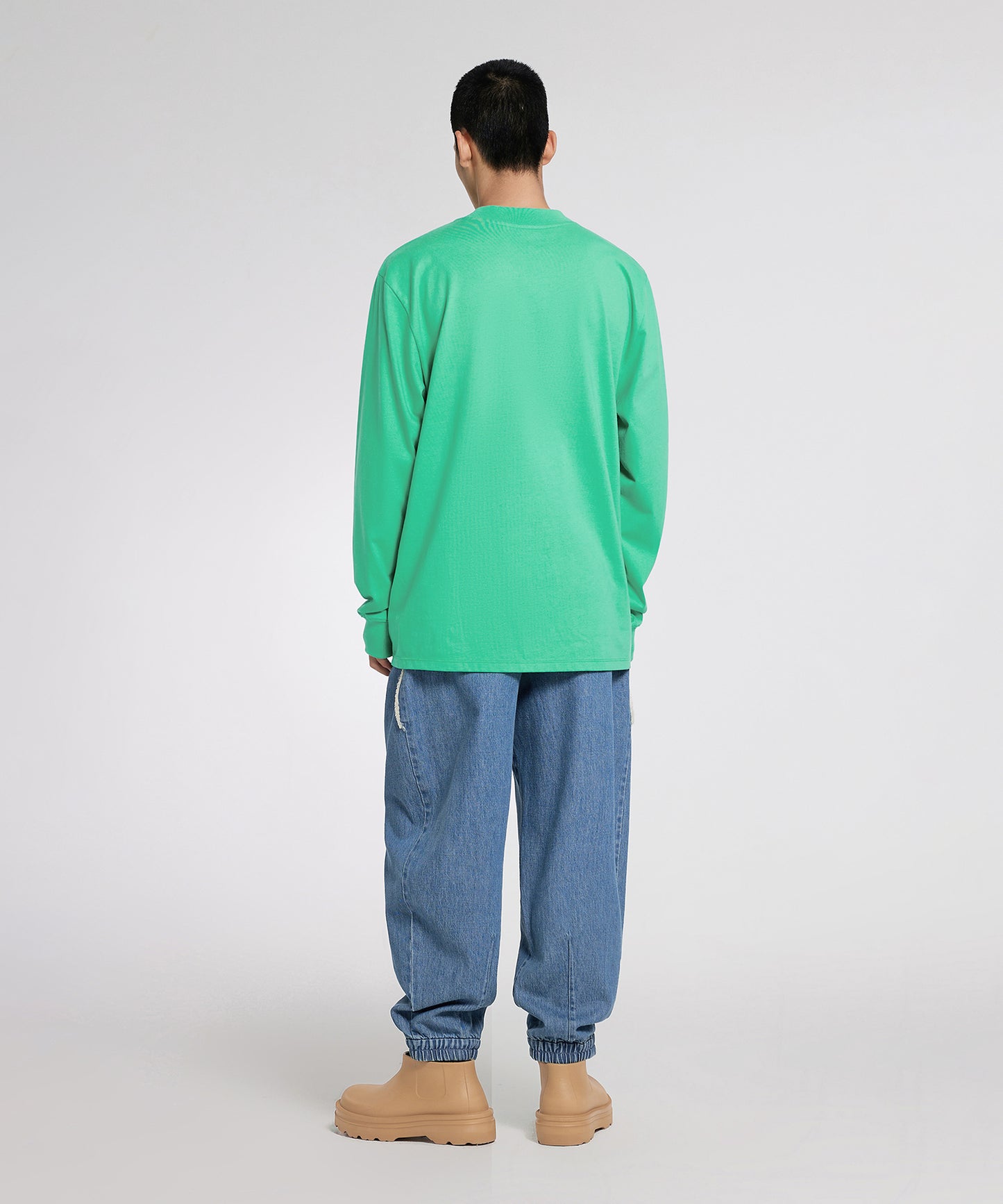 [CROQUIS]Cozy-fit Tapered Denim Pants