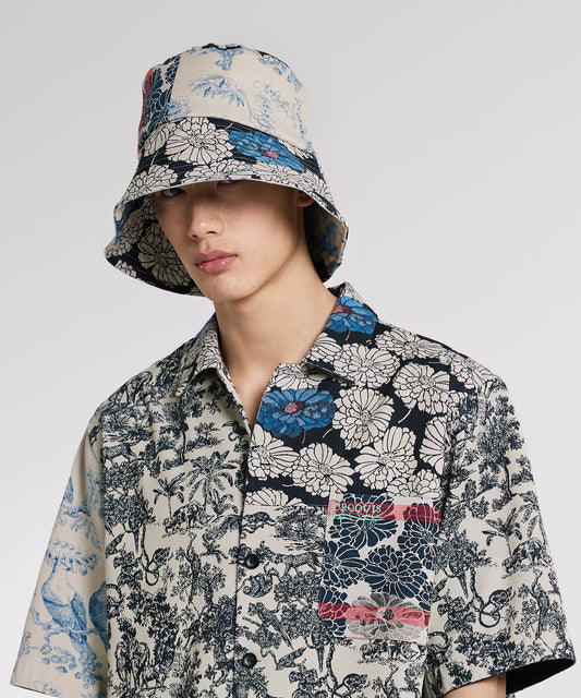 [CROQUIS]Floating Floral-jacquard Bucket Hat