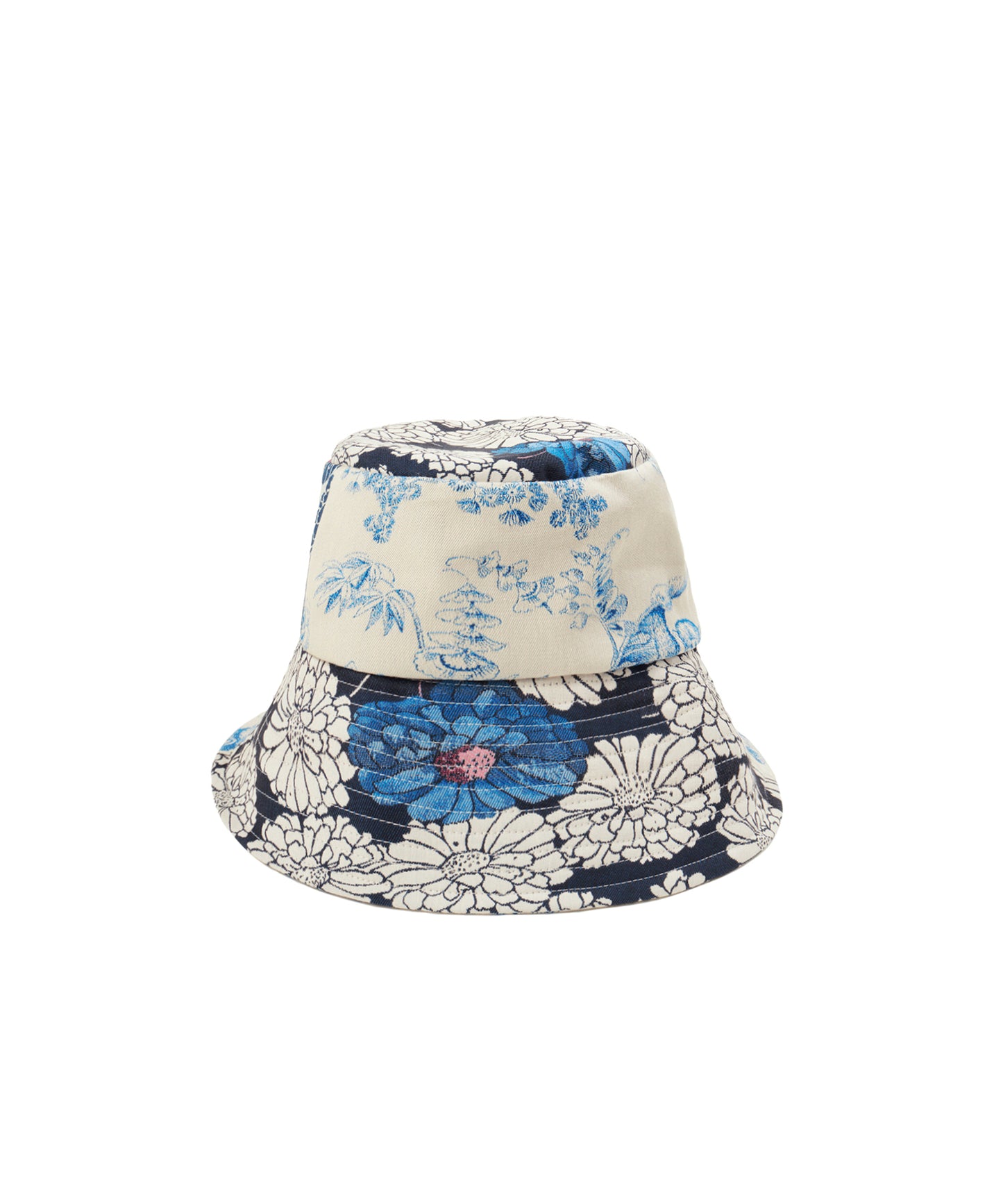 [CROQUIS]Floating Floral-jacquard Bucket Hat