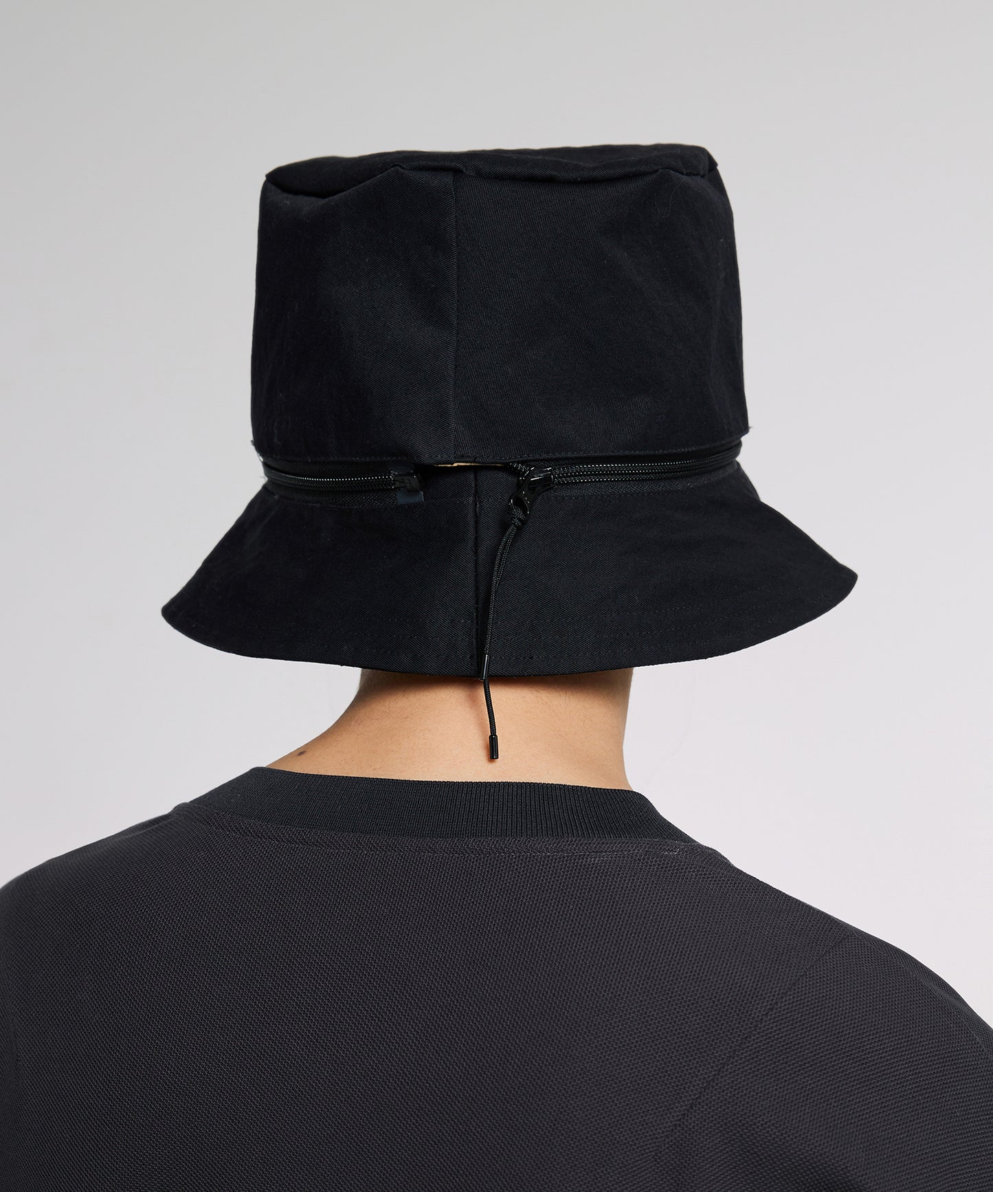 [CROQUIS]2-way Zip-off Crown Bucket Hat