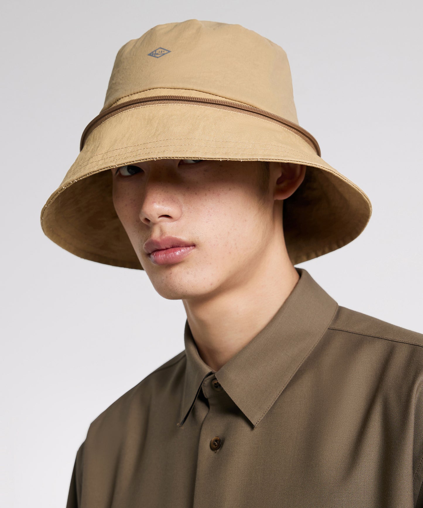 [CROQUIS]2-way Zip-off Crown Bucket Hat