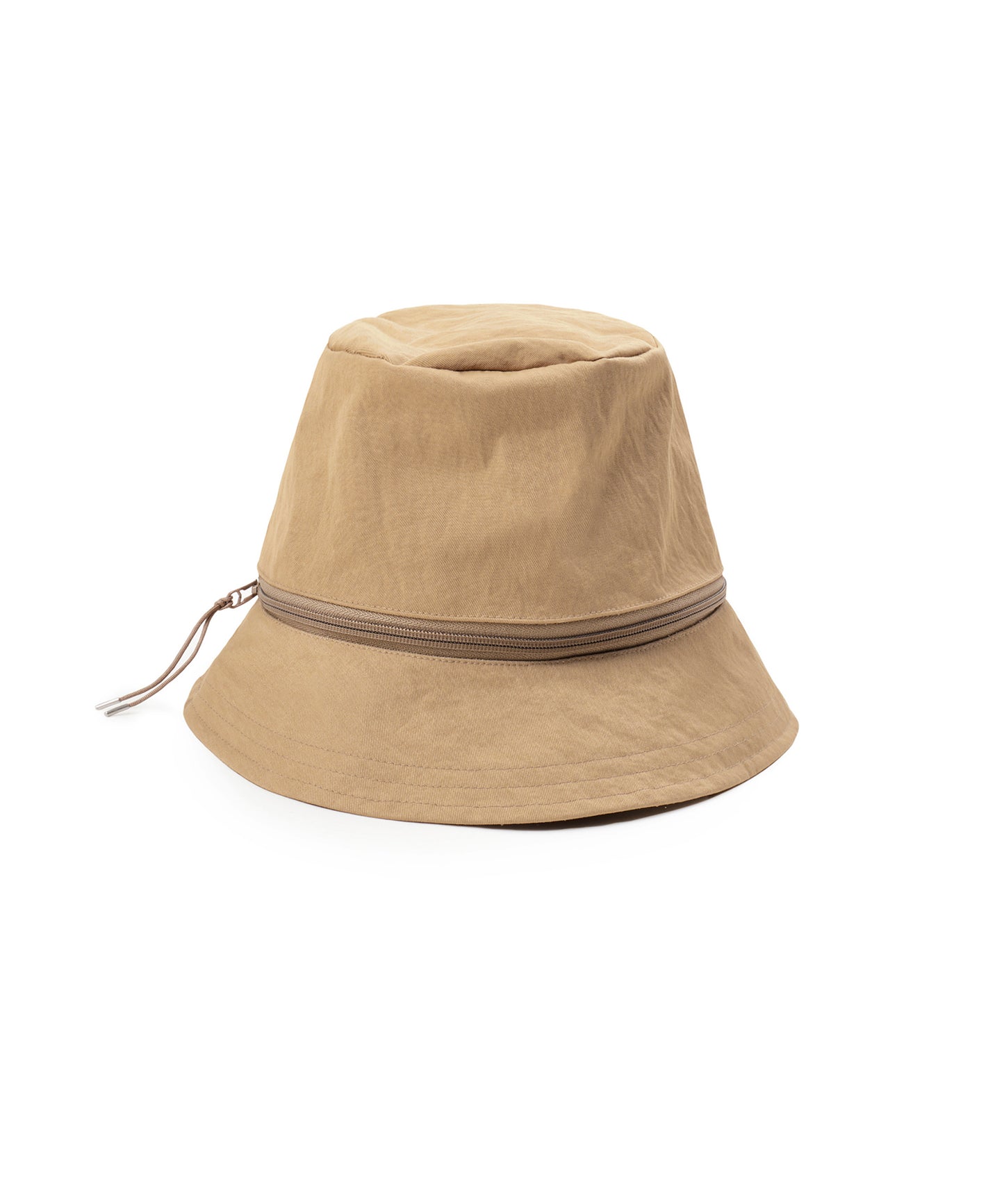 [CROQUIS]2-way Zip-off Crown Bucket Hat