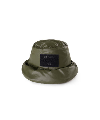 [CROQUIS]Logo-patch Down Bucket Hat