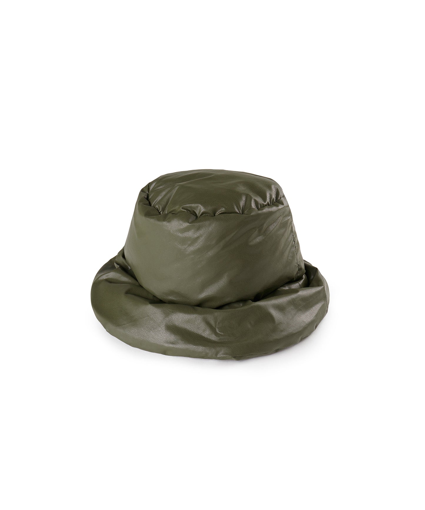 [CROQUIS]Logo-patch Down Bucket Hat